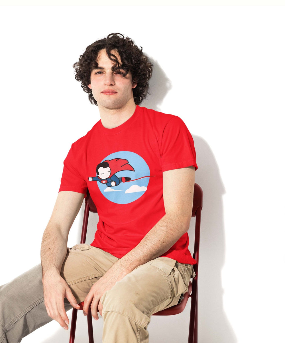 Superhero Couple - Couple T-shirts (Pack of 2) - Letshandcraft