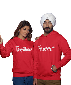 Together Forever - Couple Hoodies (pack of 2) - Letshandcraft