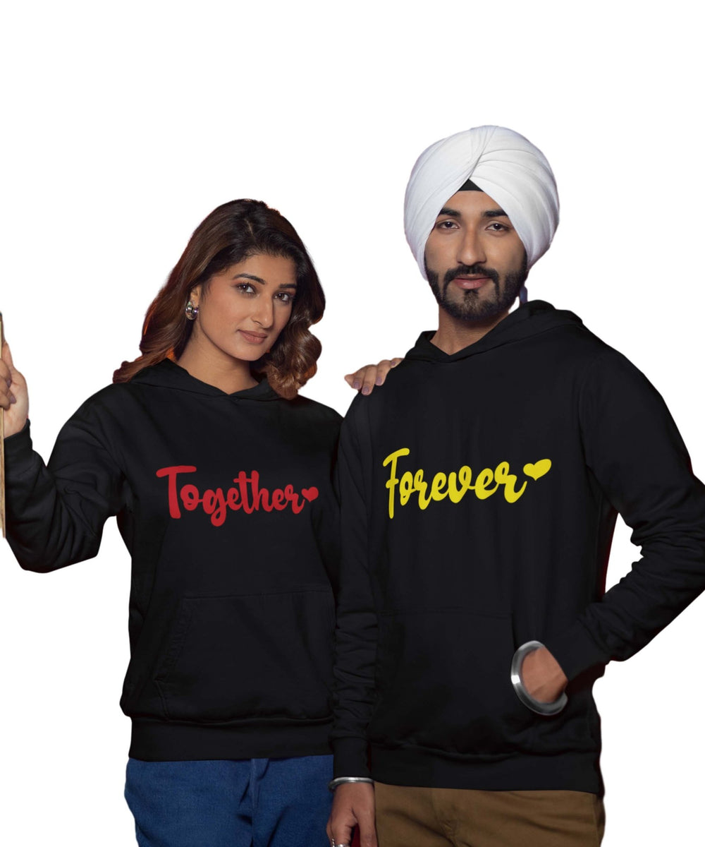 Together Forever - Couple Hoodies (pack of 2) - Letshandcraft
