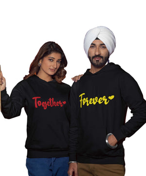 Together Forever - Couple Hoodies (pack of 2) - Letshandcraft