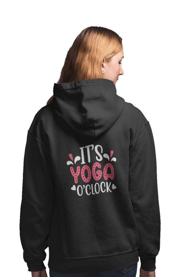 Yoga O'Clock - Funny Print Yoga Hoodies - Letshandcraft