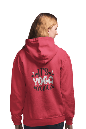 Yoga O'Clock - Funny Print Yoga Hoodies - Letshandcraft