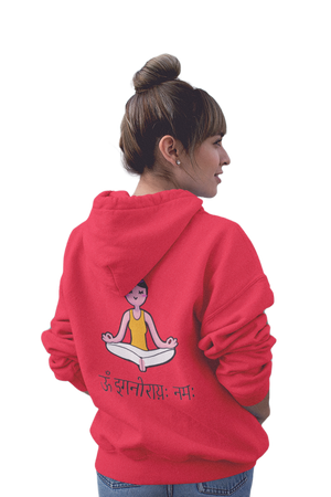 Om ignorai Nameh - Funny Print Yoga Hoodies
