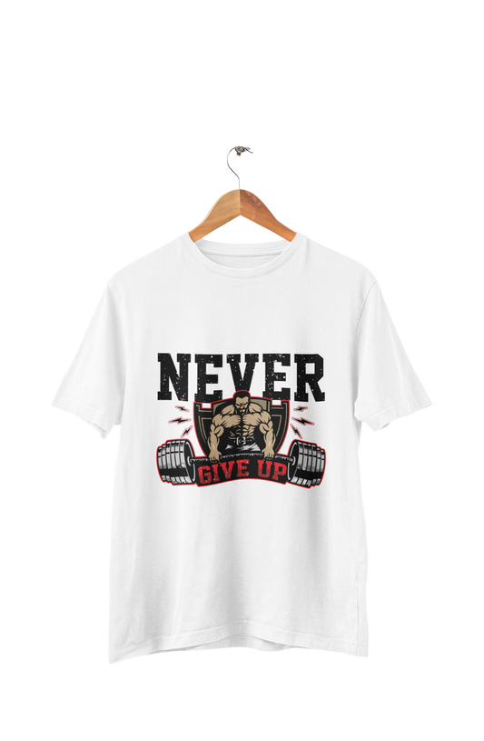 Never Give Up - Men's Gym T-shirt