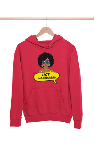Hot Hanikarak - Funny Print Hoodies for Women (Printed on Front and Back, both)