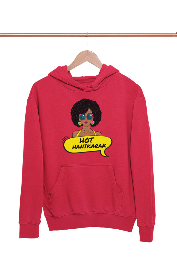 Hot Hanikarak - Funny Print Hoodies for Women (Printed on Front and Back, both)