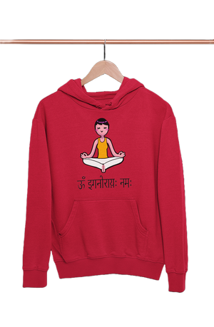 Om ignorai Nameh - Funny Print Yoga Hoodies