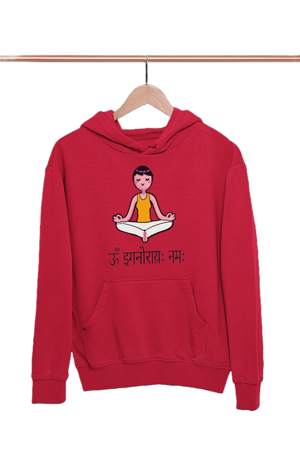 Om ignorai Nameh - Funny Print Yoga Hoodies