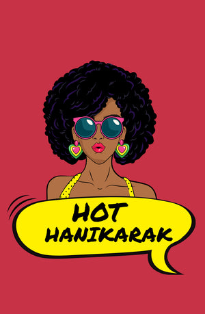 Hot Hanikarak - Funny Print Hoodies for Women (Printed on Front and Back, both)