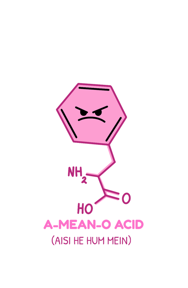 A-MEAN-O-ACID - Women's College T-shirt