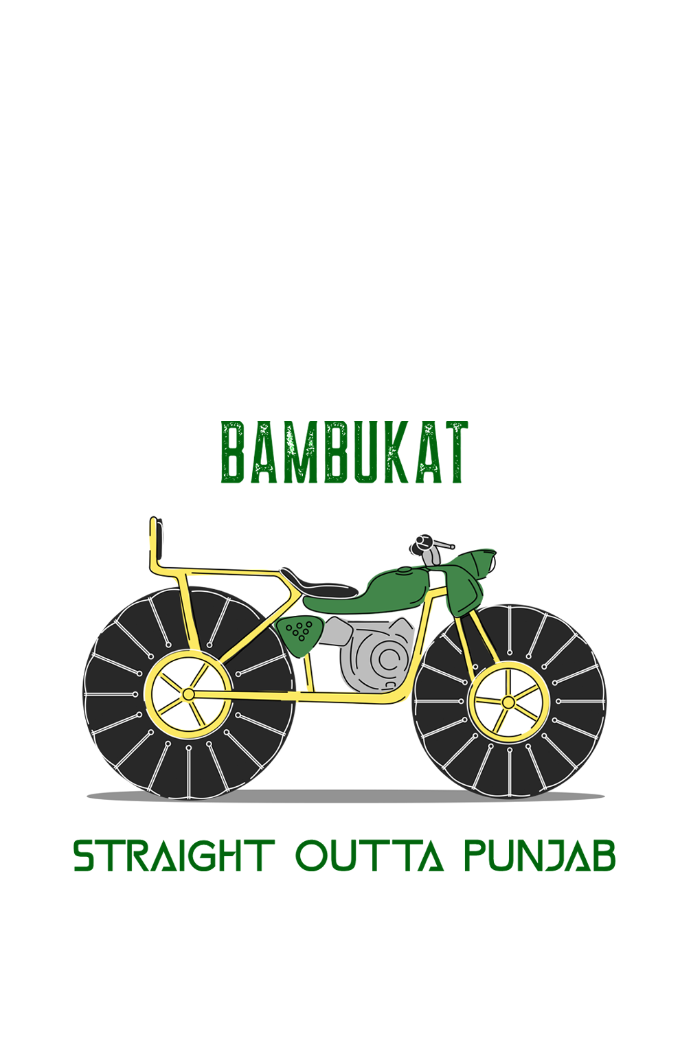 Bambukat - Men's Bikers T-shirt