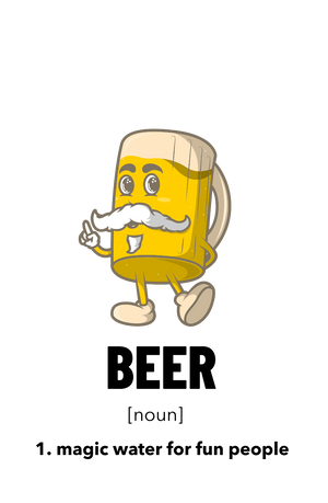 Magic water for Fun People - Beer Lovers Men's T-shirt