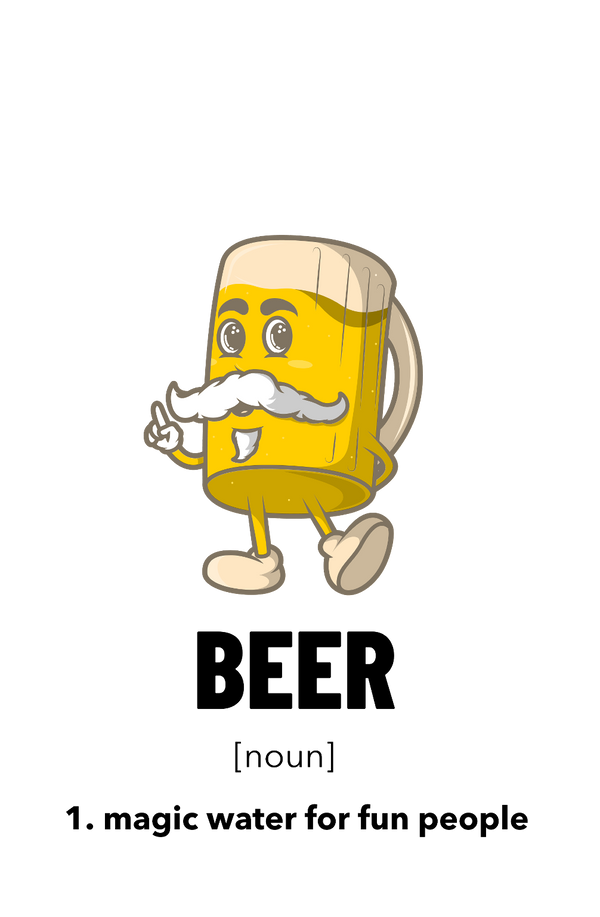 Magic water for Fun People - Beer Lovers Men's T-shirt