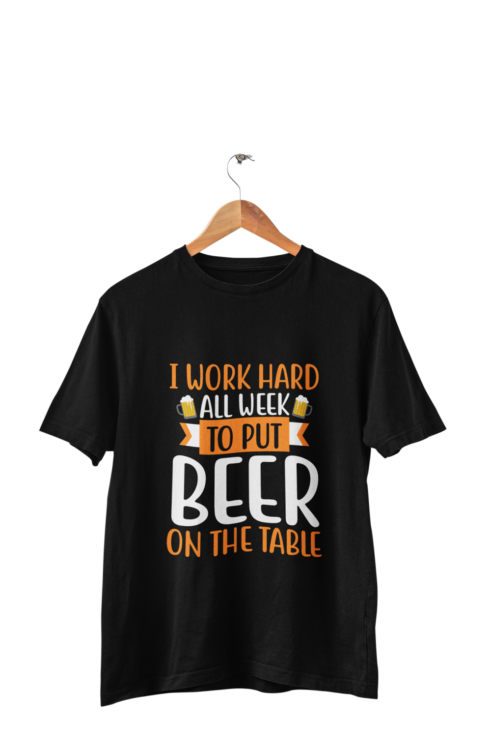 Beer on the Table - Men's T-shirt for Beer Lovers