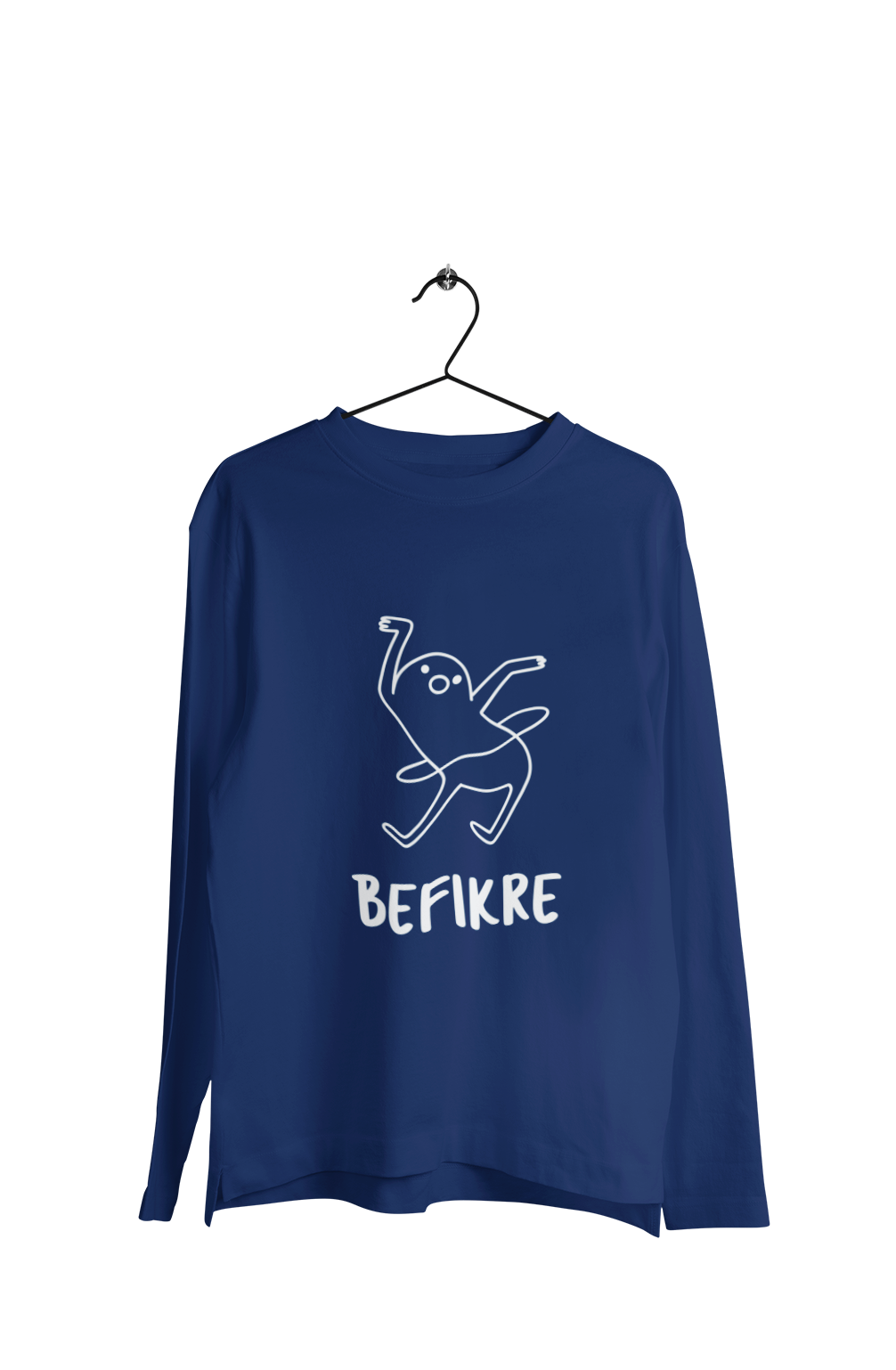 Befikre - Men's Full Sleeves Funny T-shirt