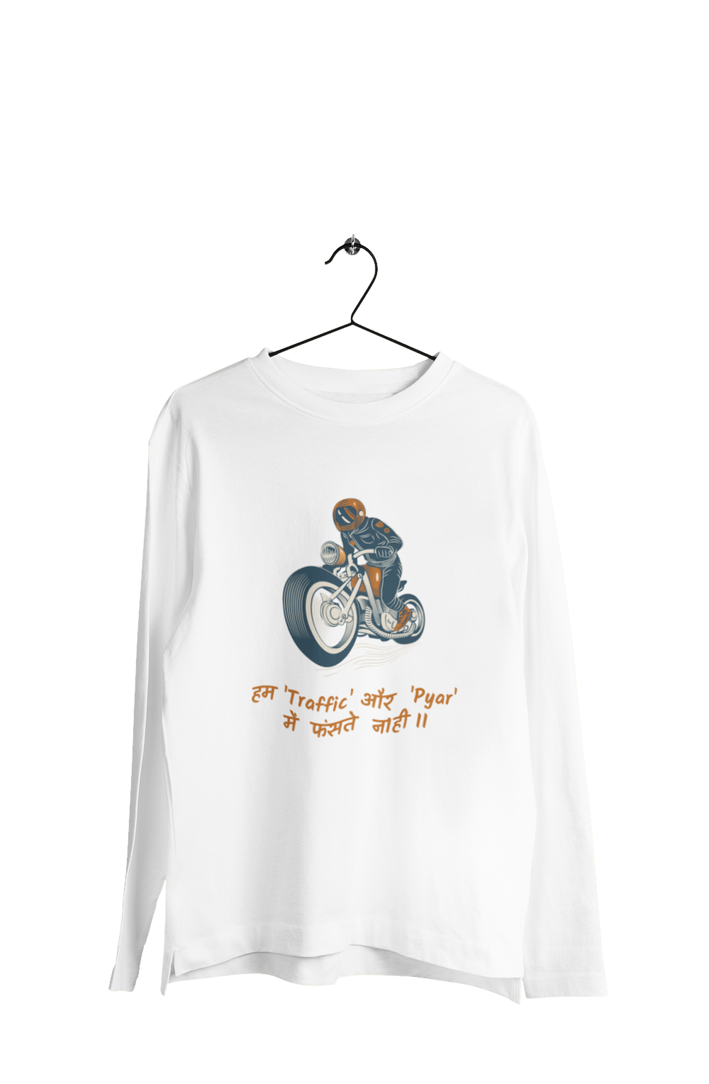 Biker Life - Men's Full Sleeves Bikers T-shirt