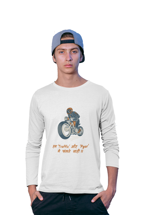 Biker Life - Men's Full Sleeves Bikers T-shirt