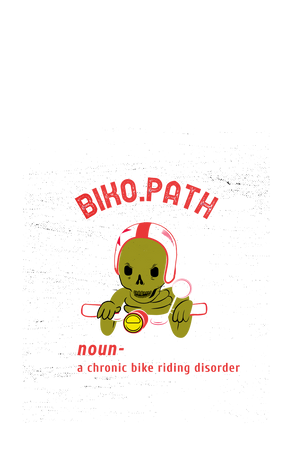 BIKO.PATH - Men's Full Sleeves Bikers T-shirt