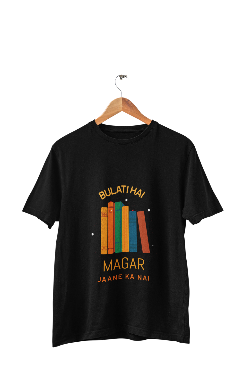 Bulati Hai  Magar Jane ka nai - Men's College T-shirt