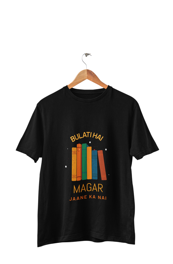 Bulati Hai  Magar Jane ka nai - Men's College T-shirt