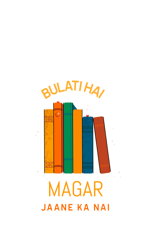 Bulati Hai  Magar Jane ka nai - Men's College T-shirt