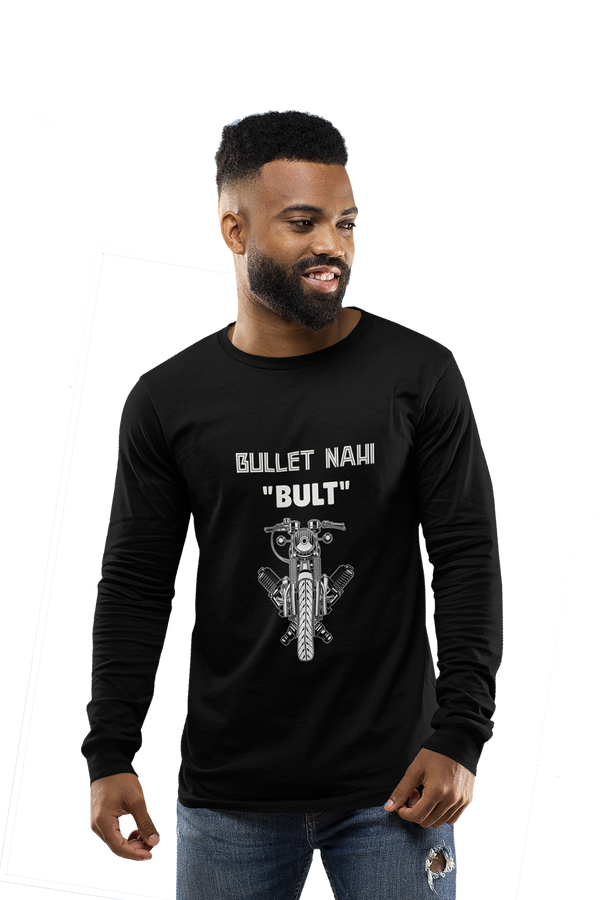 Bullet Nahi "BULT" - Men's Full Sleeves Bikers T-shirt