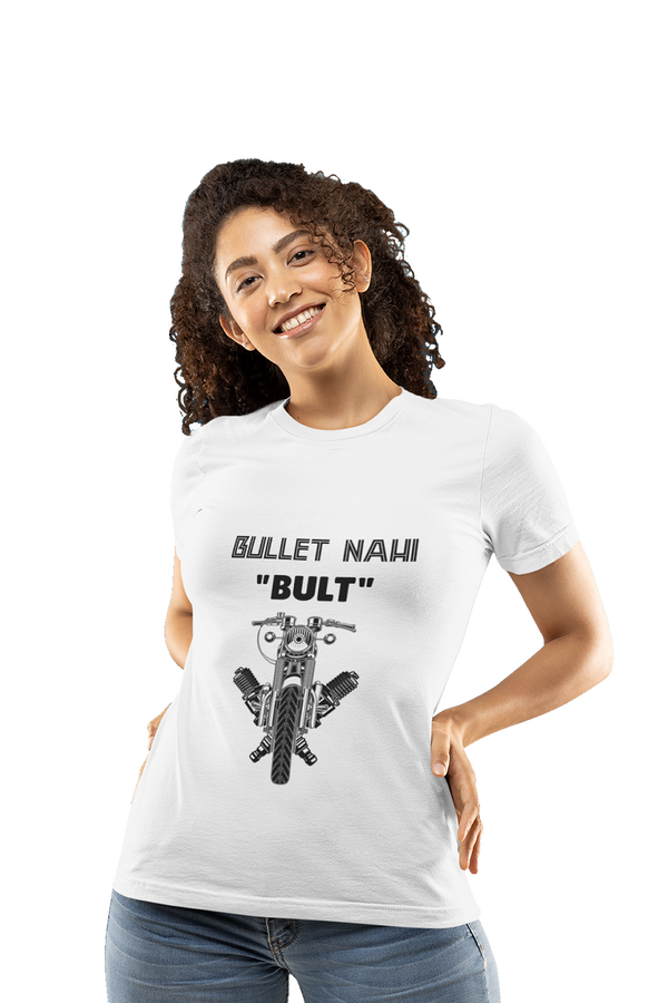 Bullet Nahi 'BULT' - Women's Bikers T-shirt