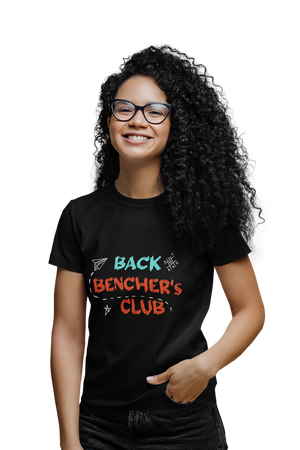 Back Benchers Club - Women's College T-shirt