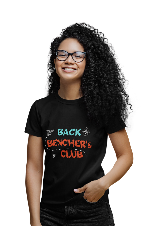 Back Benchers Club - Women's College T-shirt