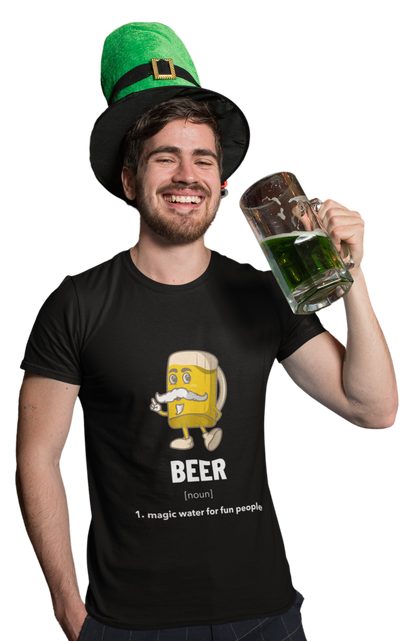 Magic water for Fun People - Beer Lovers Men's T-shirt