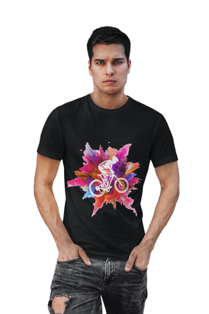 Mountain Bike - Men's Bikers T-shirt