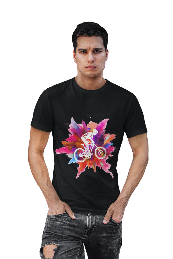 Mountain Bike - Men's Bikers T-shirt