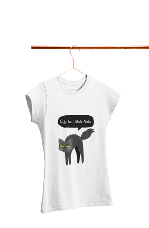 Cute Hu Mute Nahi - Women's Funny T-shirt