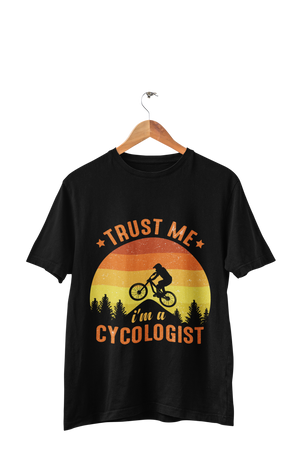 I am a Cycologist - Men's T-shirt for Cyclist