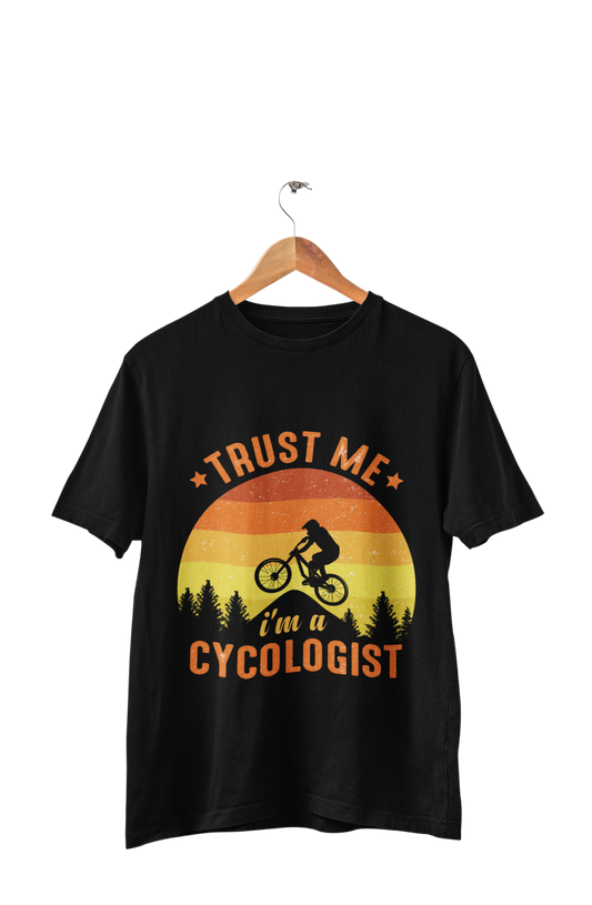 I am a Cycologist - Men's T-shirt for Cyclist