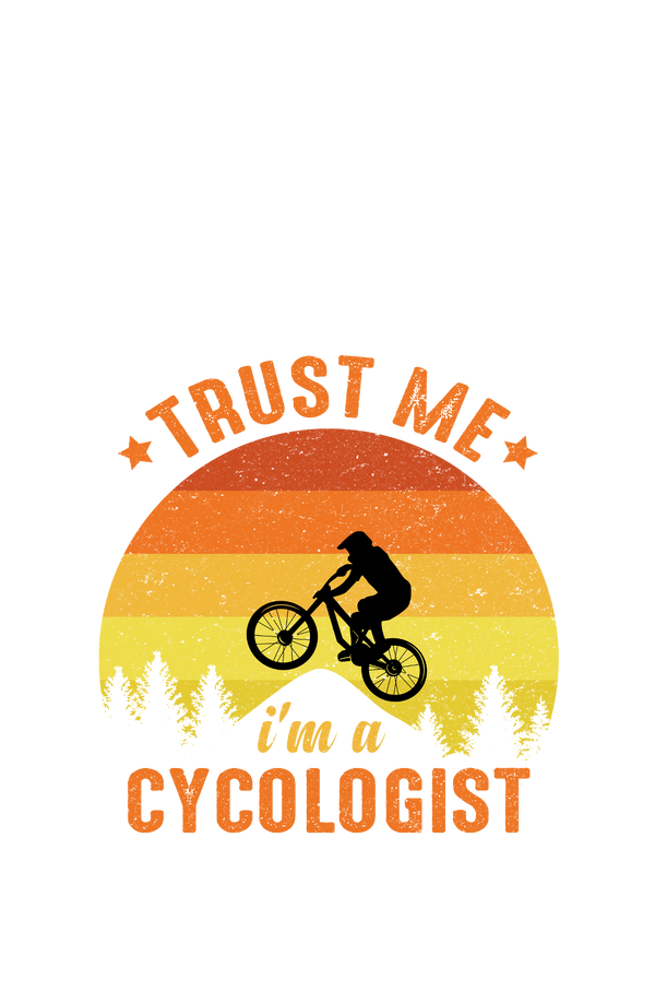 I am a Cycologist - Men's T-shirt for Cyclist