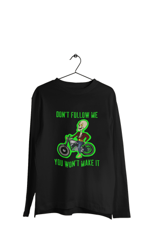 Don't Follow Me - Men's Full Sleeves Bikers T-shirt