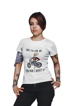 Don't follow me - Women's Bikers T-shirt