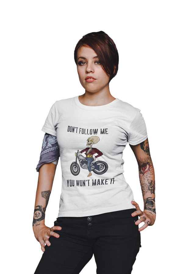 Don't follow me - Women's Bikers T-shirt
