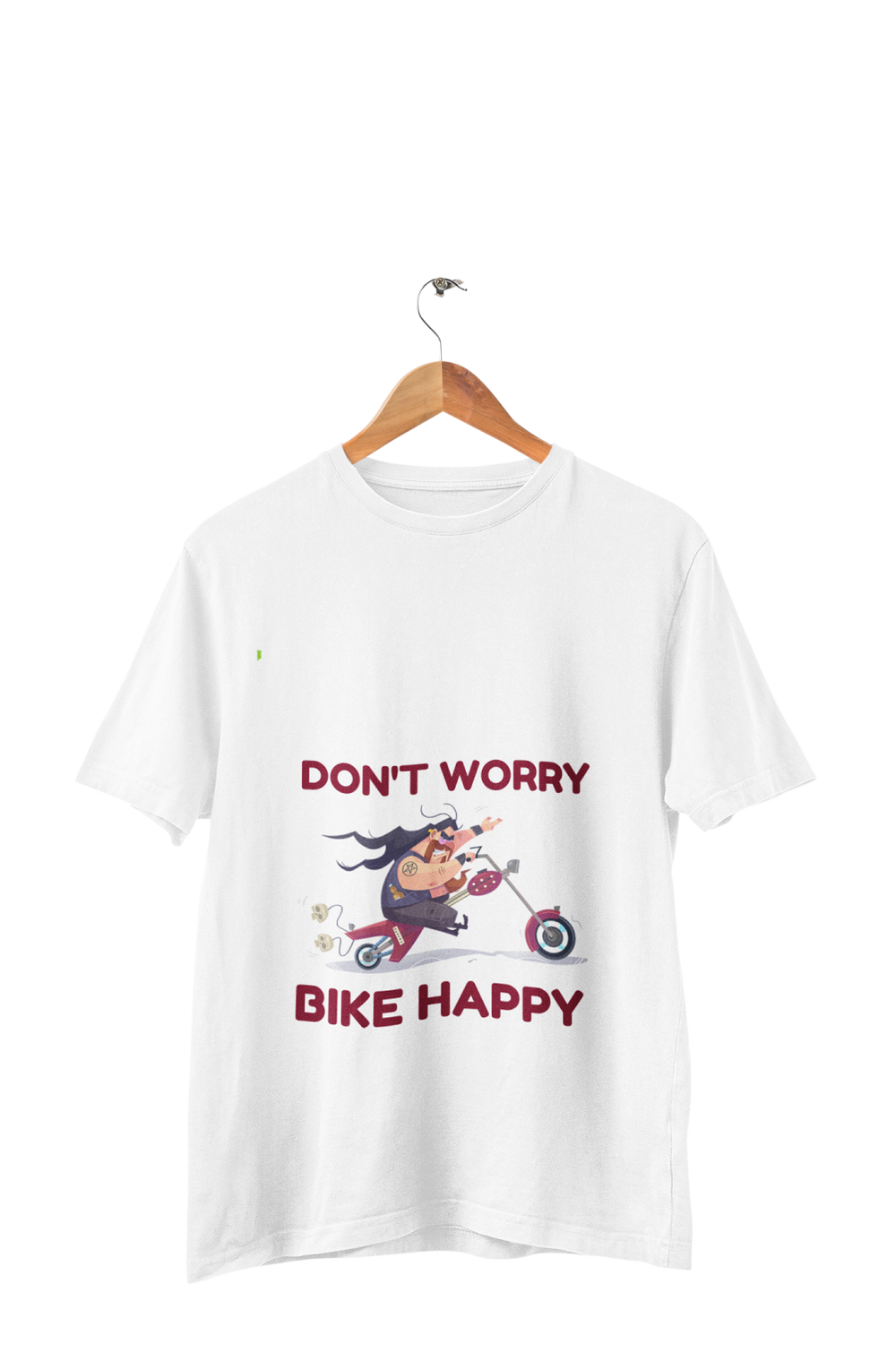 Don't Worry Bike Happy - Men's Bikers T-shirt