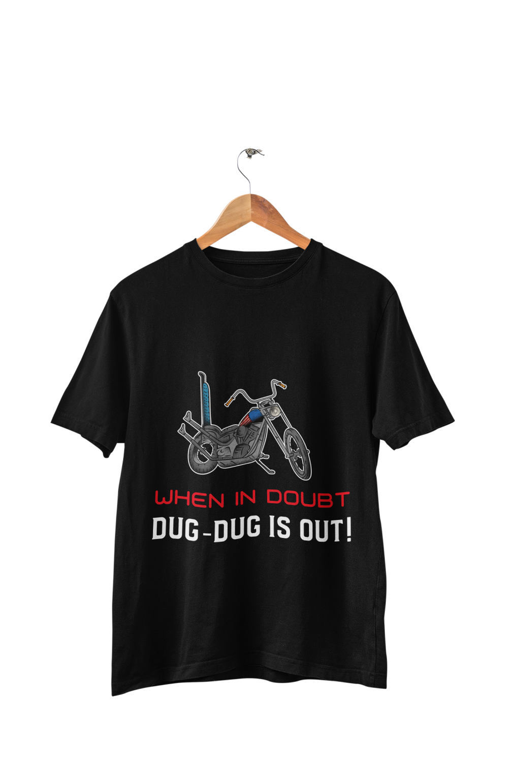 When in Doubt Dug-dug is out - Men's Bikers T-shirt