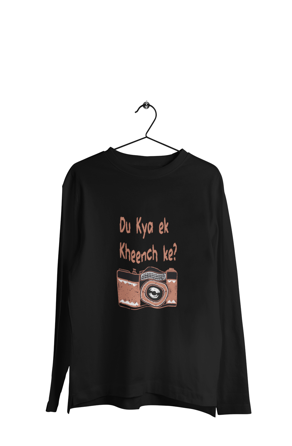 Du Kya Ek Kheench Ke? - Women's Full Sleeves Funny T-shirt