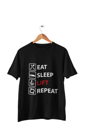 Eat Sleep Lift Repeat - Men's Gym T-shirt