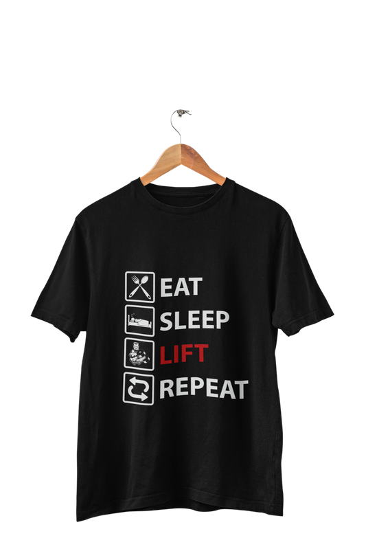 Eat Sleep Lift Repeat - Men's Gym T-shirt