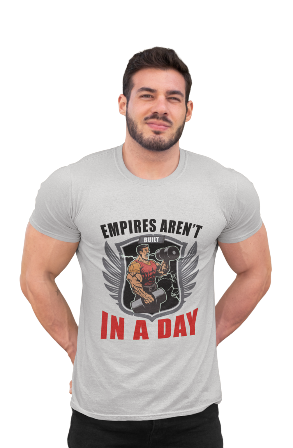 Empires Aren't Built In a Day - Men's Gym T-shirt