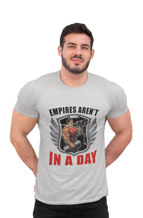 Empires Aren't Built In a Day - Men's Gym T-shirt