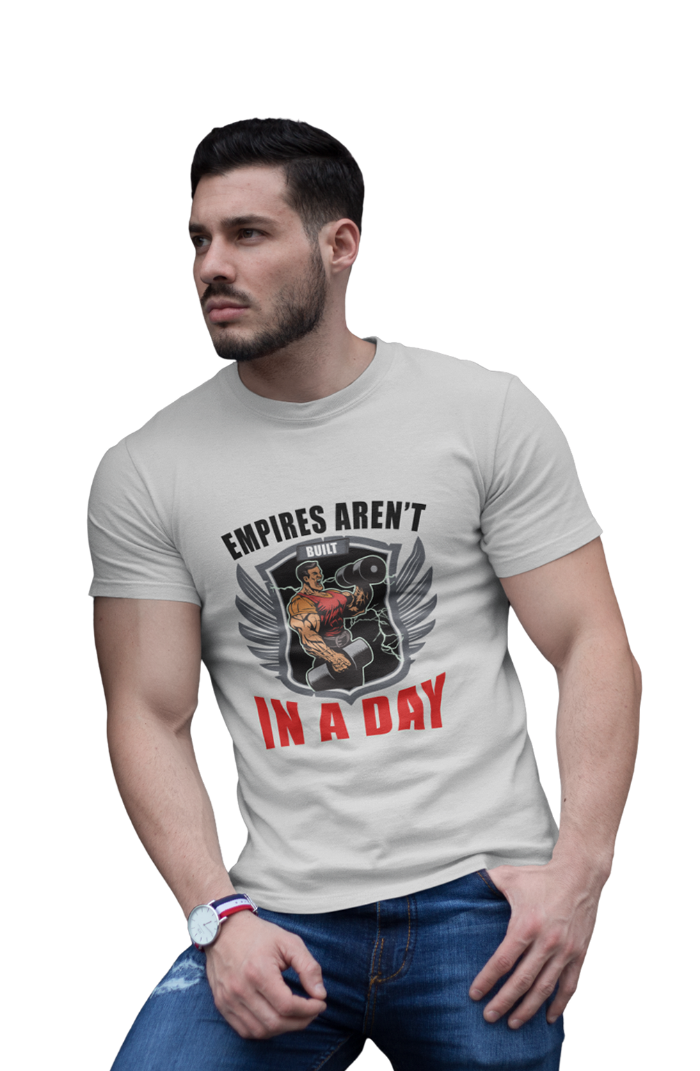 Empires Aren't Built In a Day - Men's Gym T-shirt