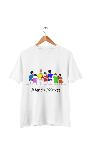 Friends Forever - Men's College T-shirt