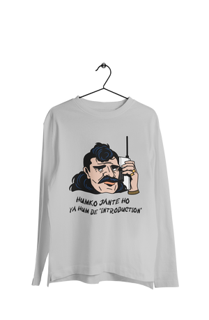 Humko Jaante Ho - Men's Full Sleeves Dog T-shirt