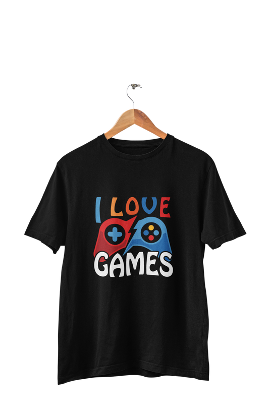 I Love Games - Men's Gamer T-shirt